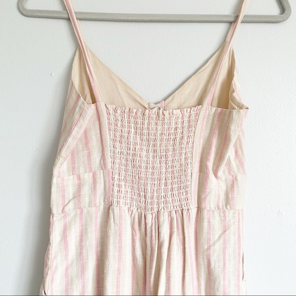 Loveshackfancy Edeline Striped Ruffle Jumpsuit 0 - Picture 12 of 14